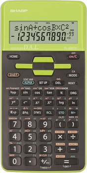 Kalkulator Sharp Scientific Box Green (SH-EL531THGR)