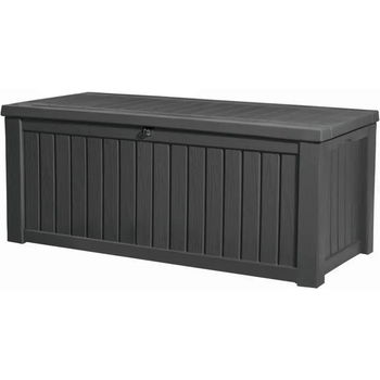 Ящик-скринька Keter Rockwood Storage Box 570 л графіт 250185