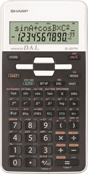 Kalkulator Sharp Scientific Box White (SH-EL531THWH)