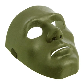 Защитная маска для военных игр пейнтбола и страйкбола SILVER KNIGHT TY-6835 Оливковый