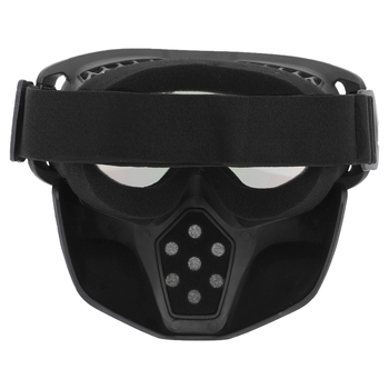 Защитная маска-трансформер очки пол-лица SP-Sport M-9339 черный