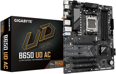 Материнська плата Gigabyte B650 UD AC (AM5, AMD B650, PCI-Ex16) (B650UDAC-Y1)