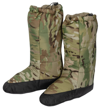 Утеплені черевики-чохли для ніг Snugpak Insulated Elite Tent Boots Мультикам M 2000000154923