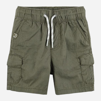 Krótkie spodenki chłopięce Cool Club CCB2412483 98 cm Khaki (5903977314628)