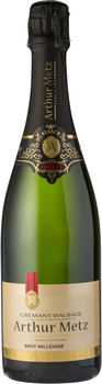 Вино ігристе Arthur Metz Cremant d'Alsace BRUT біле брют 0.75 л 12% (3259360313900)