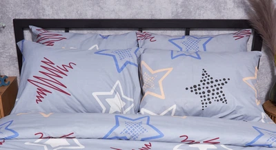 Набор наволочек Moon&Star Бязь Gold Люкс Light Stars 50х50 2 шт (MS-840000248)