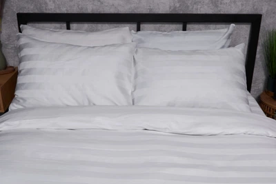 Набор наволочек Moon&Star Satin Stripe Royal White 50х70 2 шт (MS-840000393)