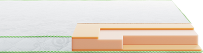 Ортопедичний матрац HIGHFOAM Faino Nebo 80х200 см (4820001027464)