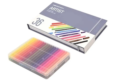 Набір кольорових маркерів Kaco Artist Double Tips Pen 36 Colors ARTIST 36 K1037
