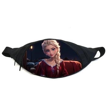 Поясная сумка бананка Холодное сердце Frozen (GB-FR 016) Gear Bag черная