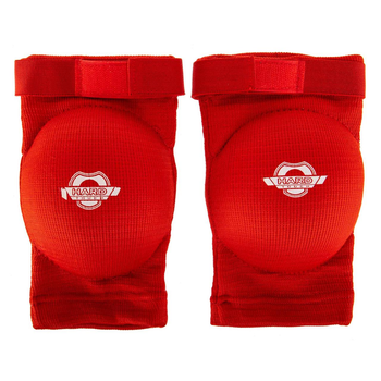 Налокотники эластичные защитные с фиксирующим ремнем Zelart Hard Touch 8897 размер M Red