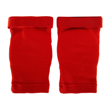 Налокотники эластичные защитные с фиксирующим ремнем Zelart Hard Touch 8897 размер M Red