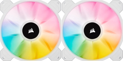 Кулер Corsair iCUE SP140 RGB Elite Performance Dual Fan Kit White (CO-9050139-WW)