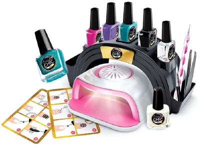 Zestaw do manicure Clementoni Crazy Chic Passion Nails (8005125508525)