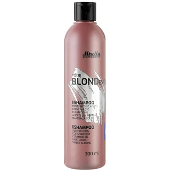 Mirella Professional Your Blondesty Ice Shampoo - Шампунь для волос с Q10 и керамидами 300 мл