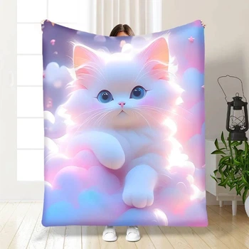 Плед Котенок с 3D рисунком 160х200