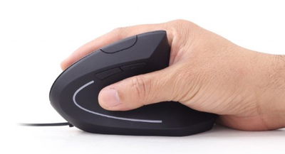 Миша Gembird MUS-ERGO-01 Black USB
