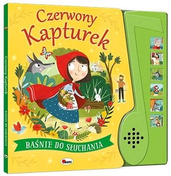 Interaktywna książka Morex Baśnie do słuchania Czerwony Kapturek (9788381813563)