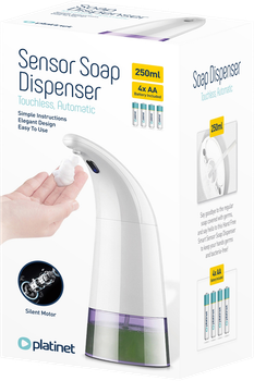 Dozownik do mydła Platinet Soap Dispenser Hygienic Contactless Sensor (PHS280)