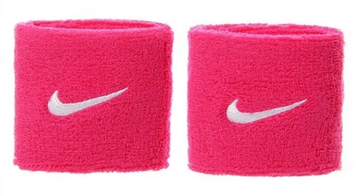 Напульсник Nike SWOOSH WRISTBANDS 2 PK VIVID PINK/WHITE розовый Уни OSFM