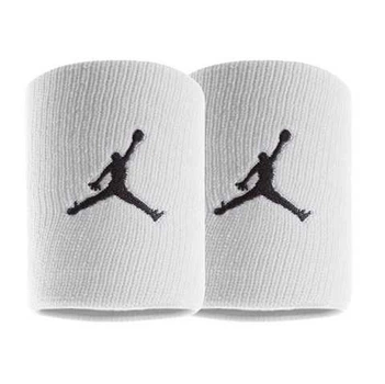 Напульсник Nike JORDAN JUMPMAN WRISTBANDS 2 PK WHITE/BLACK OSFM белый Унисекс OSFM