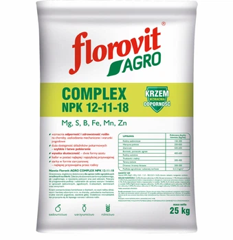 Добриво AGRO Complex NPK 12-11-18 Florovit (Флоровіт) 25 кг