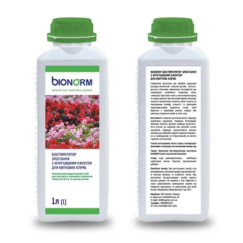 BIONORM - биостимулятор роста с фунгицидным эффектом для цветочных клумб 1л