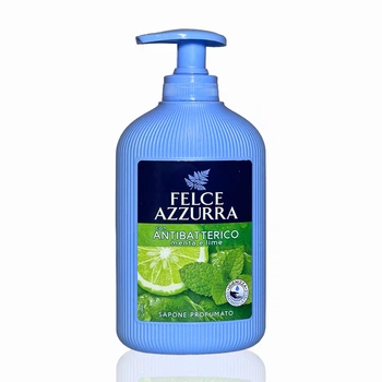 Мило рідке FELCE AZZURRA антибактеріальне мята з лаймом antibatterico menta e lime 300мл