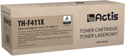 Toner cartridge Actis do HP 410X CF411X Standard Blue (TH-F411X)