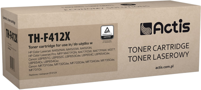 Тонер-картридж Actis для HP 410X CF412X Standard Yellow (TH-F412X)