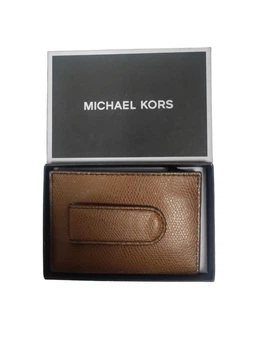 Автентичний чоловічий шкіряний гаманець Michael Kors , коричневий