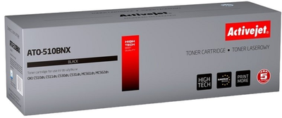 Тонер-картридж Activejet для OKI 44973508 Supreme Black (ATO-510BNX)