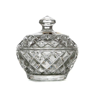 Цукерниця Diamond Bohemia 96 мм богемське скло