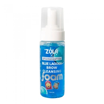 Пена для бровей очищающая Zola Blue Lagoon Brow Cleansing by Viktorina Vika 150 мл