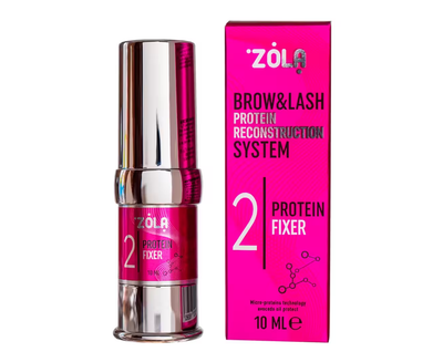Состав для ламинирования бровей Zola 02 Protein Fixer 10 мл