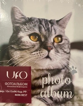 Альбом для фотографий 10х15 см на 96 фото UFO Котик