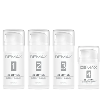Карбокситерапія Demax 3Д ліфтинг сет на 2-3 процедури