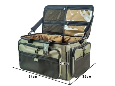 Велика рибальська сумка Prof Montazh BIG CARP 55л корпятник 54х35х34см