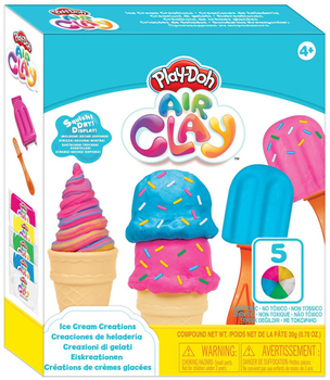 Набір для творчості Creative Kids Play-Doh Air Clay Ice Cream Creations (0653899090821)