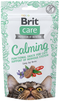 Функциональное лакомство для кошек Brit Care Cat Snack Calming с курицей 50 г (8595602555765)
