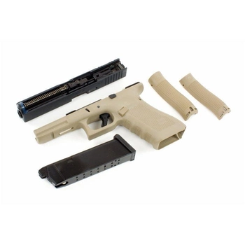 Пистолет Glock 18c - Gen4 GBB - Half Tan [WE] (для страйкбола)