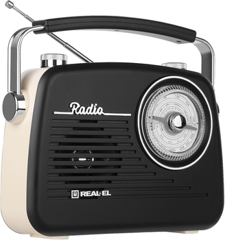 Портативный радиоприёмник Real-El X-540 Черно-желтый (EL121800007)