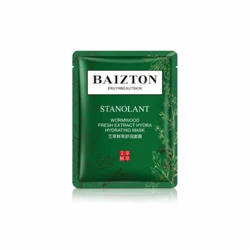 Тканевая маска для лица против акне с экстрактом трав Baizton Herbal Plant Extract Acne Mask, 25 мл