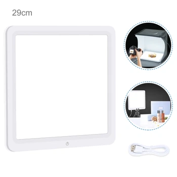 Светодиодная панель для предметной съёмки Puluz PU5131W (30x30см)