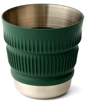 Чашка складна Sea to Summit Detour Stainless Steel Collapsible Mug Сірий-Зелений