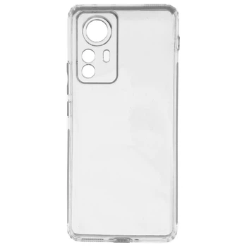 Чехол с заглушкой KST Premium для Xiaomi 12 Pro Прозрачный