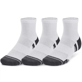 Носки Under Armour 1379510-100 Performance Tech 3 пари Qtr білий MD (196884002121)