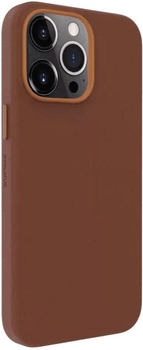 Панель Evelatus Genuine Leather case with MagSafe для Apple iPhone 13 Pro Brown (4752192064075)