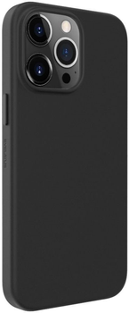 Панель Evelatus Genuine Leather Case MagSafe для Apple iPhone 14 Pro Black (4752192060503)