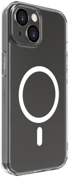 Etui plecki Evelatus Clear Case with MagSafe and Camera Protection do Apple iPhone 15 Plus Transparent (4752192067502)